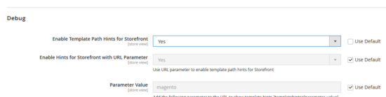 Magento 2 – Pfadhinweise im modo de desarrollador